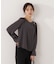 パール付きニュアンスネックブラウス 26SS