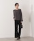 パール付きニュアンスネックブラウス 26SS
