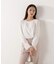 パール付きニュアンスネックブラウス 26SS