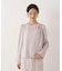 パール付きニュアンスネックブラウス 26SS