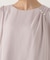 パール付きニュアンスネックブラウス 26SS