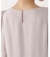 パール付きニュアンスネックブラウス 26SS