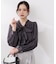 ラッフルリボンブラウス　26SS