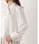 ラッフルリボンブラウス　26SS