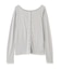 〈a／mie〉シアーカットソー　26SS