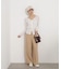 〈a／mie〉シアーカットソー　26SS