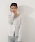 〈a／mie〉シアーカットソー　26SS