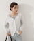 〈a／mie〉シアーカットソー　26SS