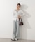 〈a／mie〉シアーカットソー　26SS