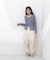 〈a／mie〉シアーカットソー　26SS