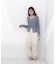 〈a／mie〉シアーカットソー　26SS