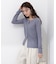 〈a／mie〉シアーカットソー　26SS