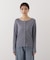 〈a／mie〉シアーカットソー　26SS