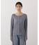 〈a／mie〉シアーカットソー　26SS