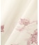 花柄プリントギャザーワンピース