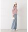部分シアーフレアスリーブニットトップス　26SS