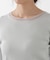 部分シアーフレアスリーブニットトップス　26SS