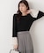 シアー切り替えスリーブニット　26SS