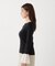 シアー切り替えスリーブニット　26SS