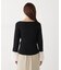 シアー切り替えスリーブニット　26SS