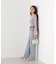 シアー切り替えスリーブニット　26SS