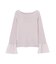 シアー切り替えスリーブニット　26SS