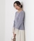 シアー切り替えスリーブニット　26SS
