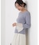 シアー切り替えスリーブニット　26SS