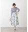 シアー切り替えスリーブニット　26SS