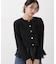 〈a／mie〉シルク混ニットカーディガン　26SS