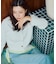 〈a／mie〉シルク混ニットカーディガン　26SS