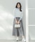 〈a／mie〉シルク混ニットカーディガン　26SS