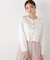 〈a／mie〉シルク混ニットカーディガン　26SS