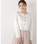 〈a／mie〉シルク混ニットカーディガン　26SS