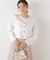 〈a／mie〉シルク混ニットカーディガン　26SS