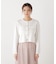 〈a／mie〉シルク混ニットカーディガン　26SS