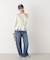 〈a／mie〉シルク混ニットカーディガン　26SS