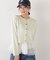 〈a／mie〉シルク混ニットカーディガン　26SS