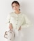 〈a／mie〉シルク混ニットカーディガン　26SS