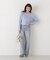 〈a／mie〉シルク混ニットカーディガン　26SS