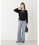 〈a／mie〉ドロストシアートップス　　26SS