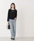 〈a／mie〉ドロストシアートップス　　26SS