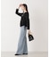 〈a／mie〉ドロストシアートップス　　26SS