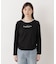〈a／mie〉ドロストシアートップス　　26SS