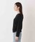 〈a／mie〉ドロストシアートップス　　26SS