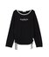 〈a／mie〉ドロストシアートップス　　26SS
