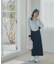 〈a／mie〉ドロストシアートップス　　26SS