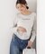〈a／mie〉ドロストシアートップス　　26SS