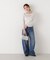 〈a／mie〉ドロストシアートップス　　26SS