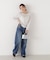 〈a／mie〉ドロストシアートップス　　26SS